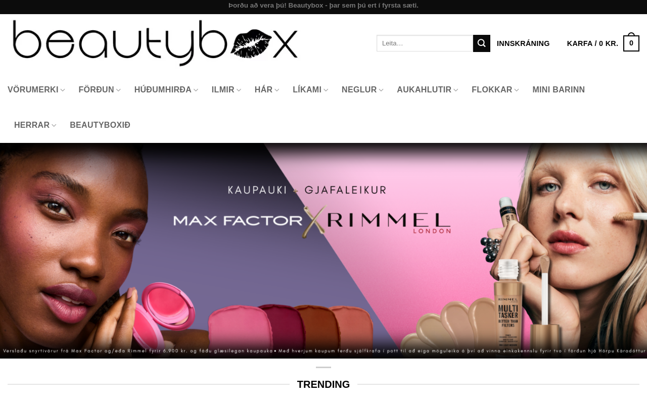 Screenshot of beautybox.is